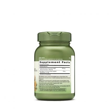 GNC Turmeric Cúrcuma - 1000 MG, 60 tabletas. - Image 3