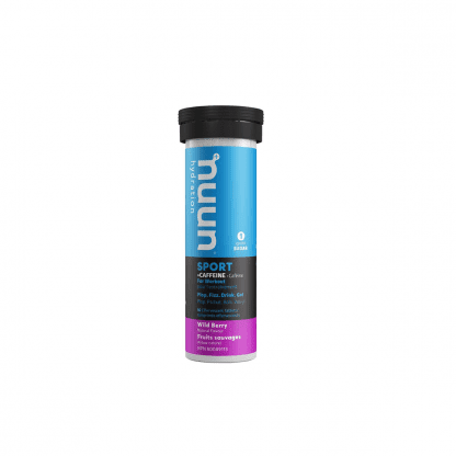 Nuun Sport Wild Berry +Cafeína  - 10 tabletas.