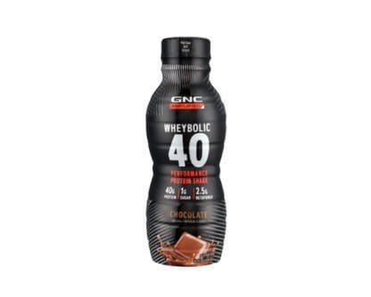 GNC AMP Wheybolic Chocolate 40 RTD - 14 fl oz, 414 ml.