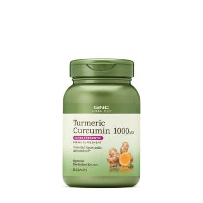 GNC Turmeric Cúrcuma - 1000 MG, 60 tabletas.