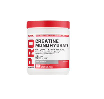 GNC Creatina Monohidrato Unflavored 5g - 50 servidas.