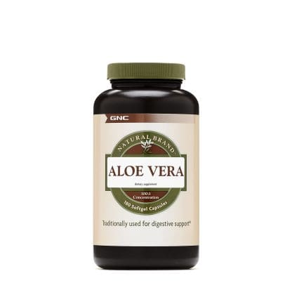 GNC Aloe Vera Gel - 90 cápsulas.