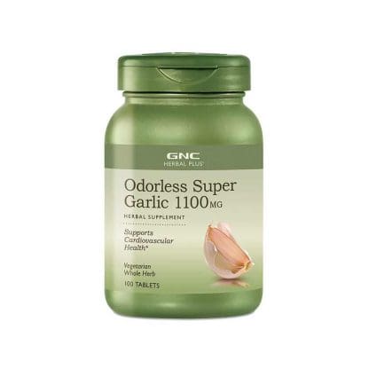 GNC Coated Odorless Triple Garlic - 100 tabletas.
