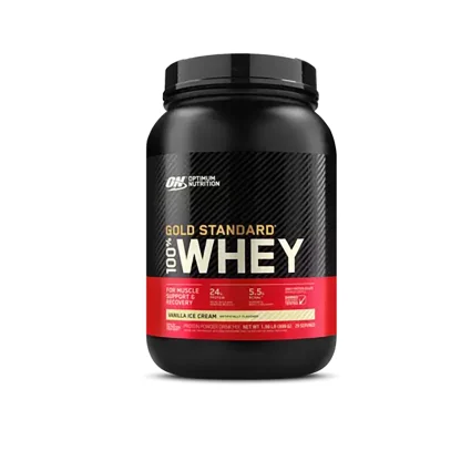 ON Gold Standard Vainilla Ice Cream 100% Whey - 2 LB, 29 servidas.