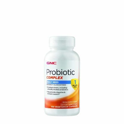 GNC Probiotic Complex 1 Billion CFUs - 100 cápsulas.