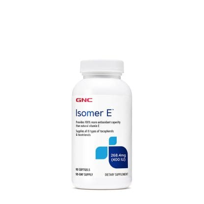 GNC Isomer E - 400 IU, 90 cápsulas.