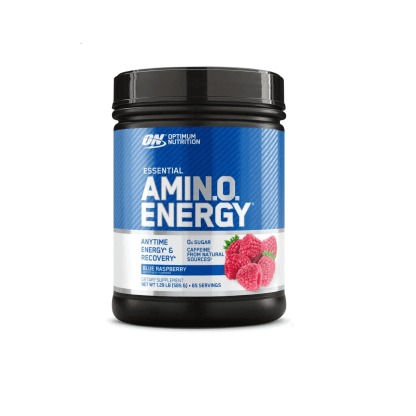 ON Amino Energy Blue Raspberry - 1.29 LB, 65 servidas.