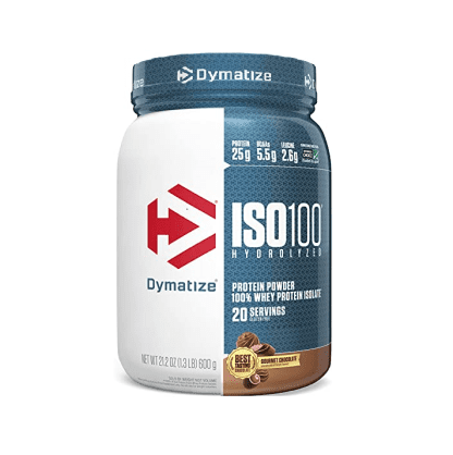 Dymatize ISO100 Gourmet Chocolate - 1.4 LB, 20 servidas.