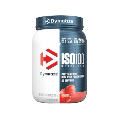 Dymatize ISO100 Strawberry - 1.34 LB, 20 servidas.