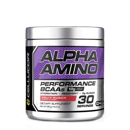 Cellucor Alpha Amino Fruit Punch - 30 servidas.