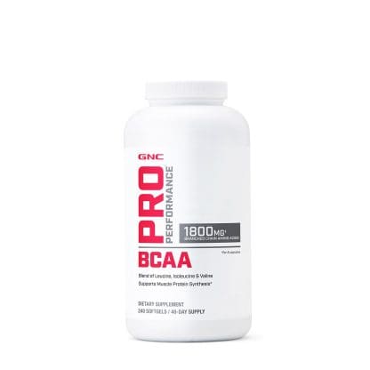 GNC PP BCAA 1800 MG - 240 cápsulas.