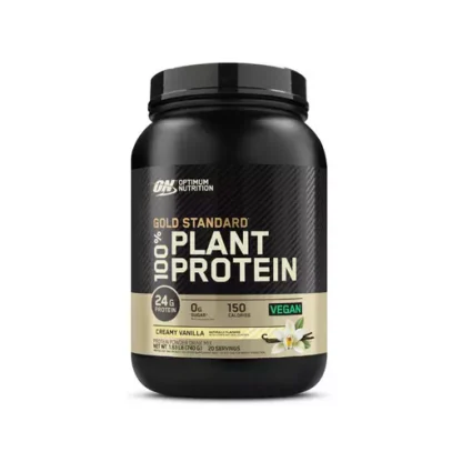 ON 100% Plant Protein Creamy Vanilla - 1.63 LB, 20 servias.