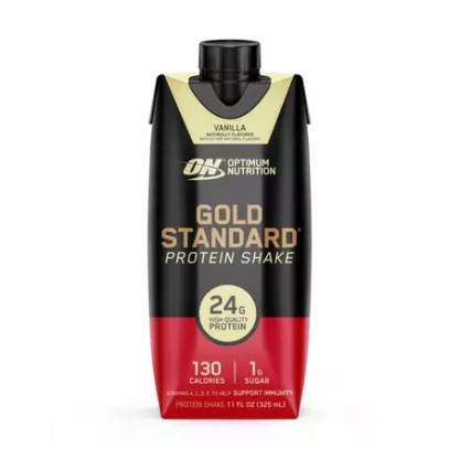 ON gold standard vanilla RTD 11oz, 325 ml, 1 serving