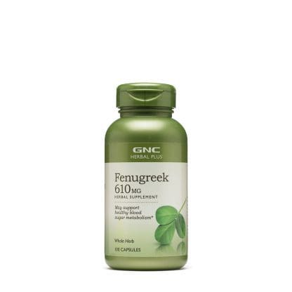 GNC Fenugreek – 610 MG, 100 cápsulas.
